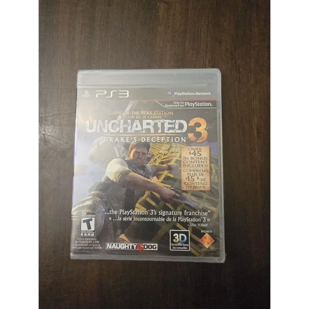 Uncharted 3: Drake's Deception Game of the Year Edition (PS3) BRAND NEW